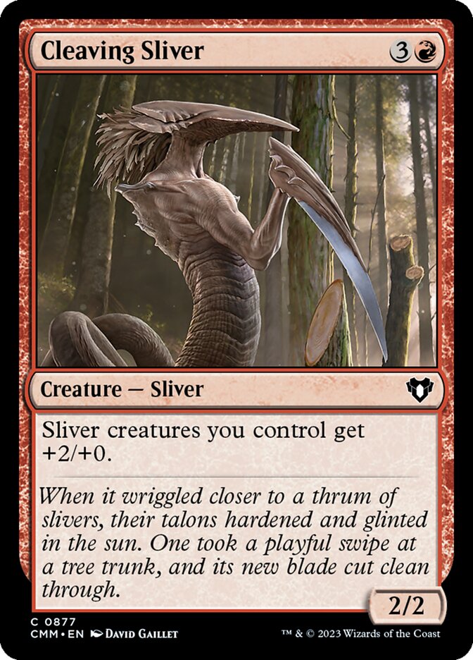 Cleaving Sliver (Commander Masters)  | Good Games North