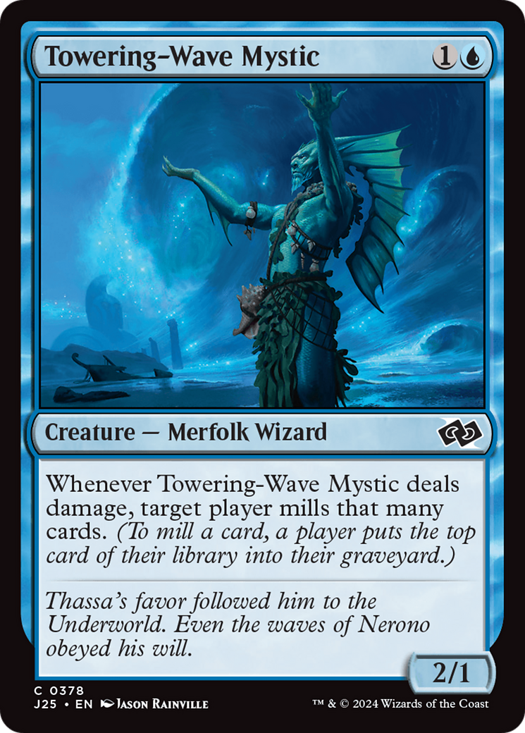 Towering-Wave Mystic [Foundations Jumpstart] | Good Games North