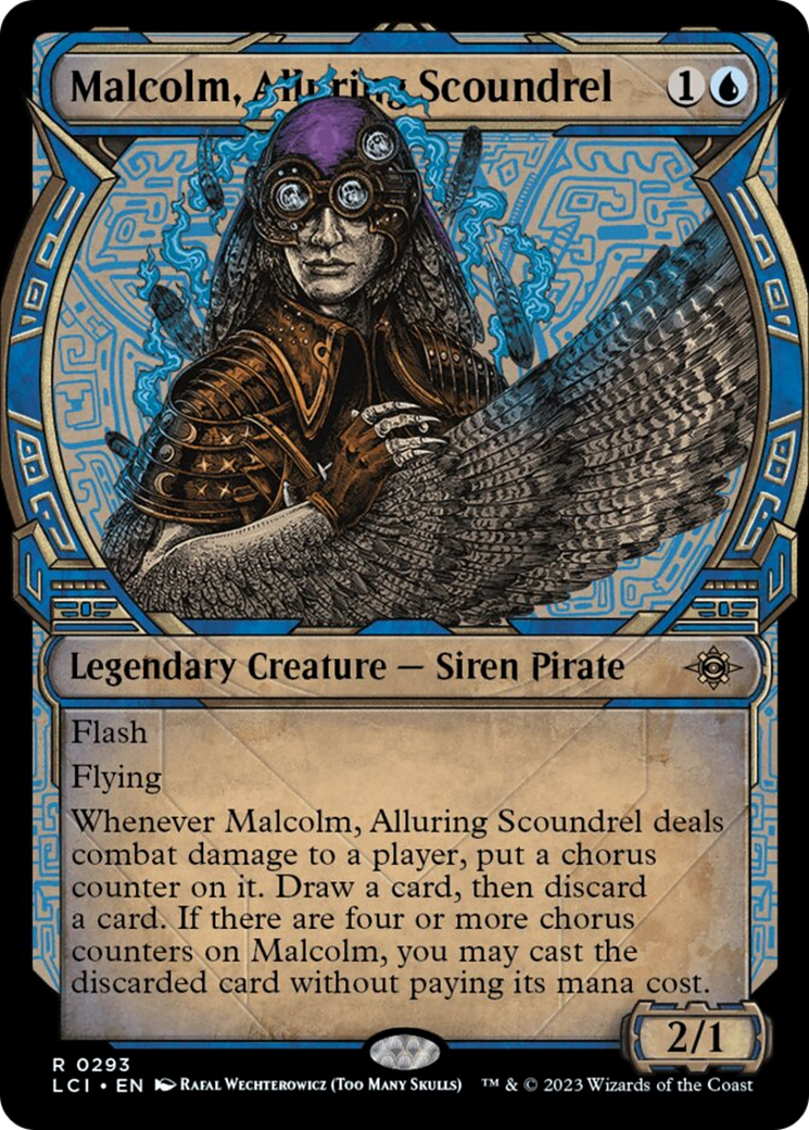 Malcolm, Alluring Scoundrel (Showcase) [The Lost Caverns of Ixalan] | Good Games North
