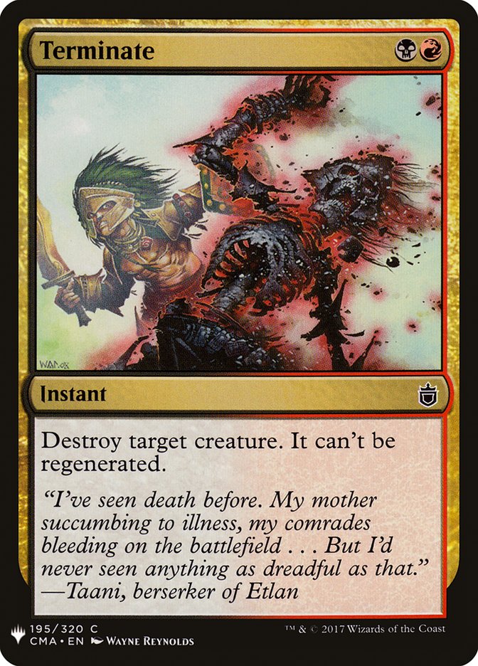 Terminate [Mystery Booster] | Good Games North