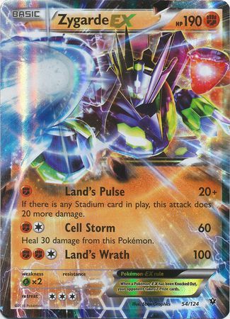 Zygarde EX (54/124) (Jumbo Card) [XY: Fates Collide] | Good Games North