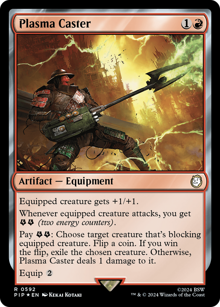 Plasma Caster (Surge Foil) [Fallout] | Good Games North