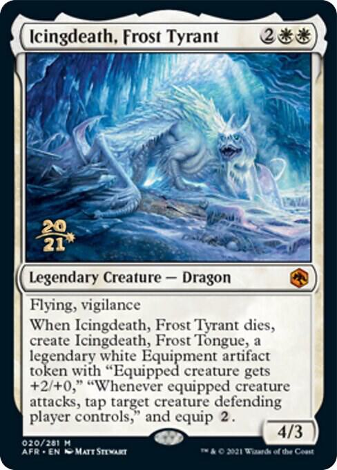 Icingdeath Frost Tyrant (Prerelease Cards)  - Foil | Good Games North