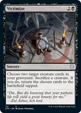 Victimize 112/62 (Commander: Adventures in the Forgotten Realms)  | Good Games North