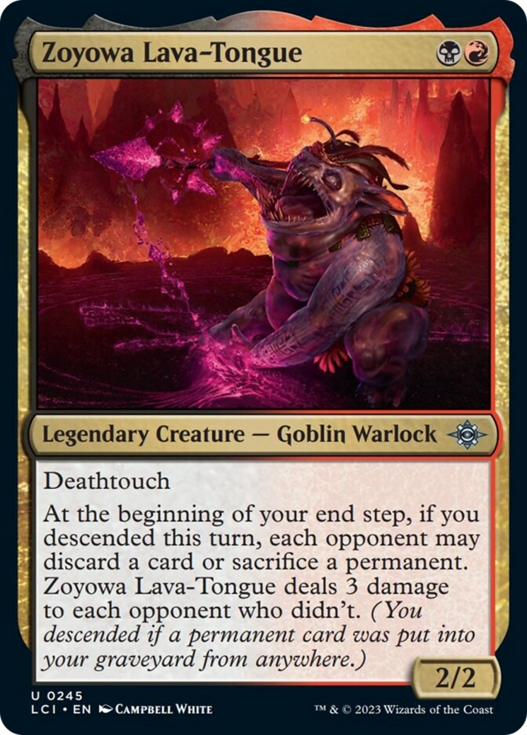 Zoyowa Lava-Tongue [The Lost Caverns of Ixalan] | Good Games North