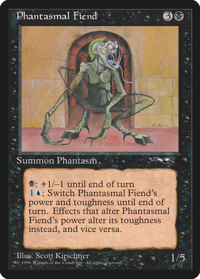 Phantasmal Fiend (Standing) [Alliances] | Good Games North