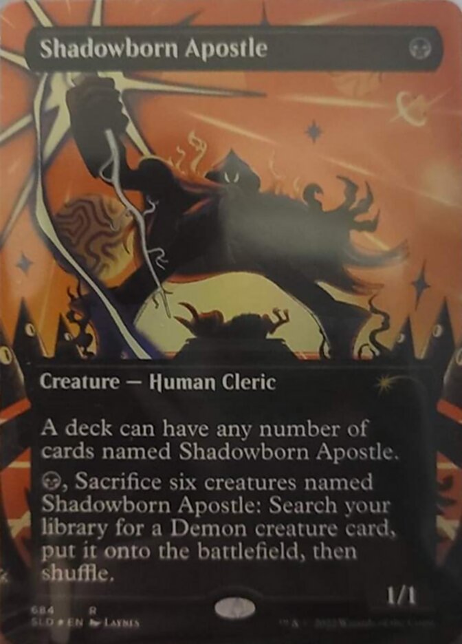 Shadowborn Apostle (Borderless) (684) [Secret Lair Drop Promos] | Good Games North