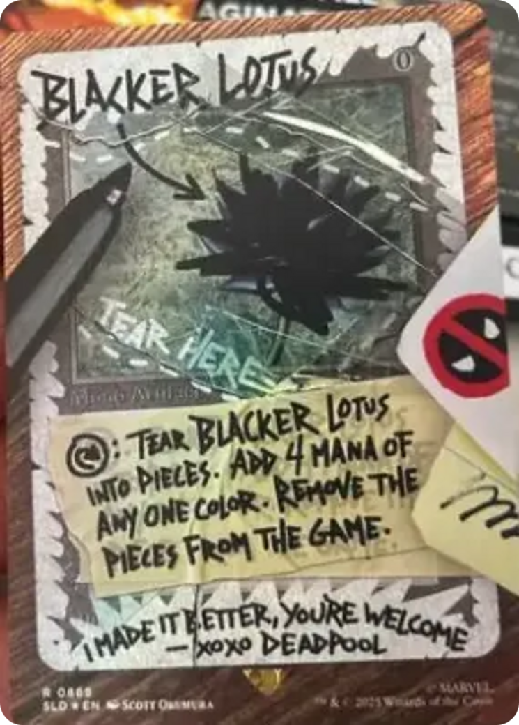 Blacker Lotus (Rainbow Foil) [Secret Lair Drop Series] | Good Games North