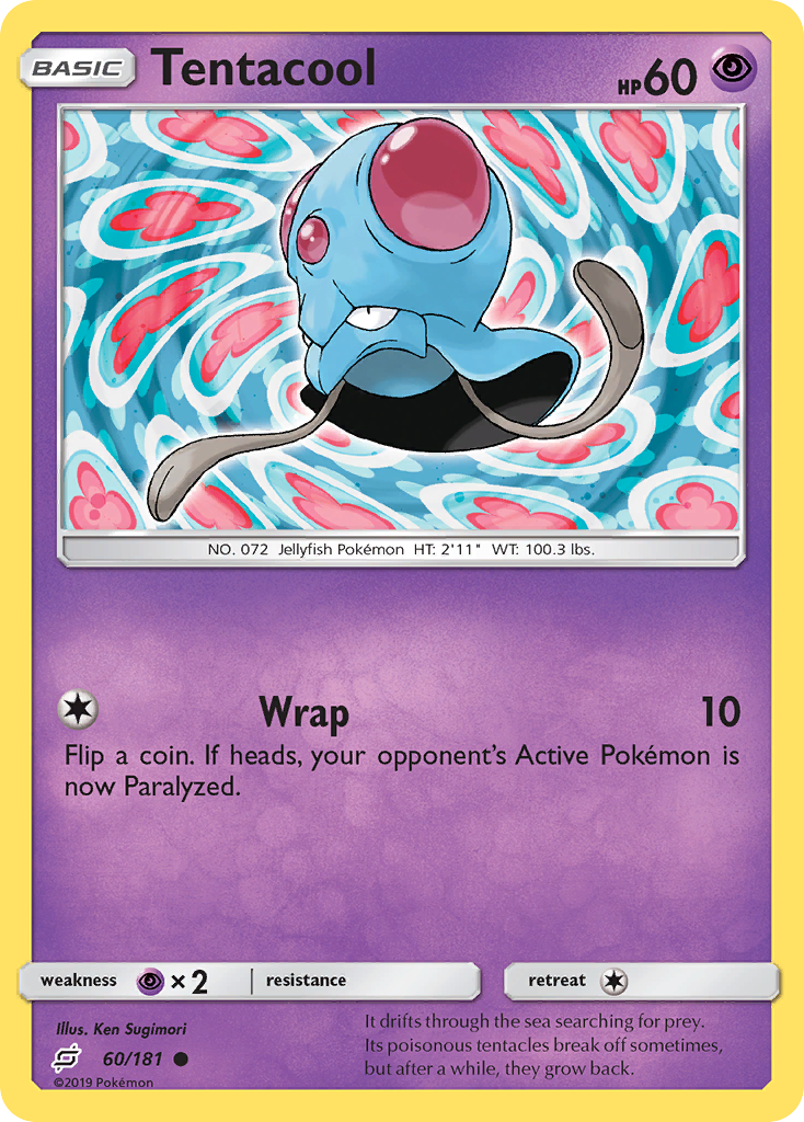 Tentacool (60/181) [Sun & Moon: Team Up] | Good Games North