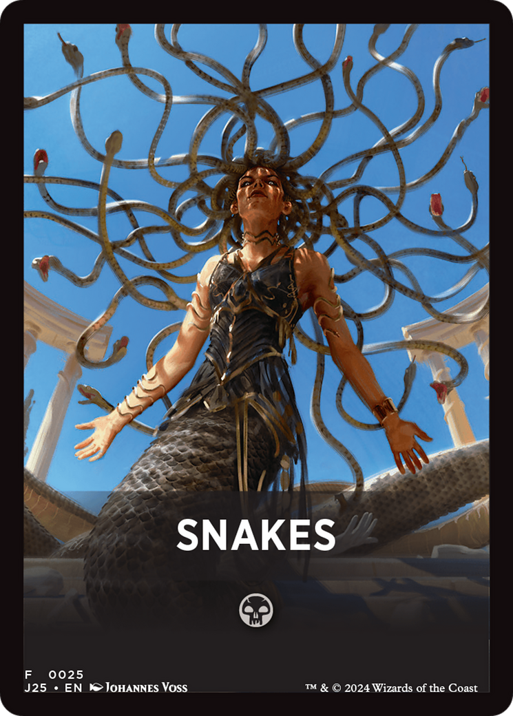 Snakes Theme Card [Foundations Jumpstart Front Cards] | Good Games North