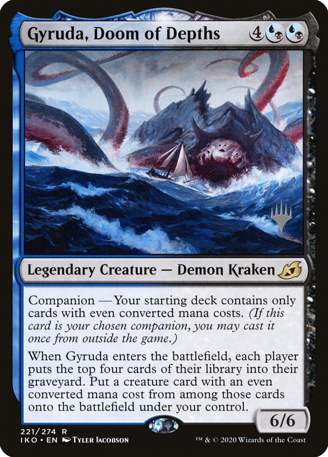 Gyruda, Doom of Depths (Promo Pack) [Ikoria: Lair of Behemoths Promos] | Good Games North