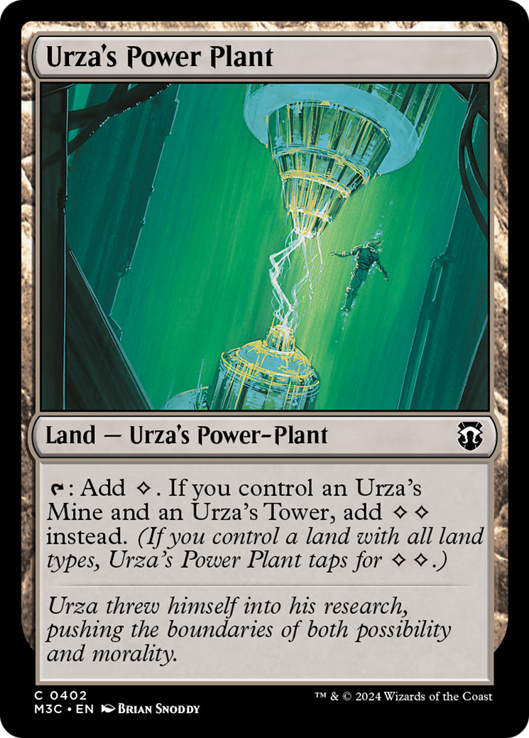 Urza's Power Plant (Ripple Foil) [Modern Horizons 3 Commander] | Good Games North