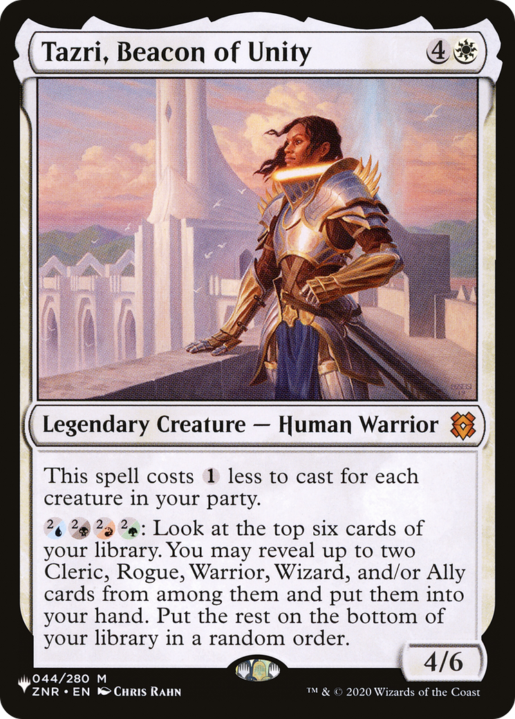 Tazri, Beacon of Unity (ZNR) [The List] | Good Games North