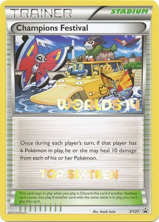 Champions Festival (XY27) (2014 Top Sixteen) [XY: Black Star Promos] | Good Games North