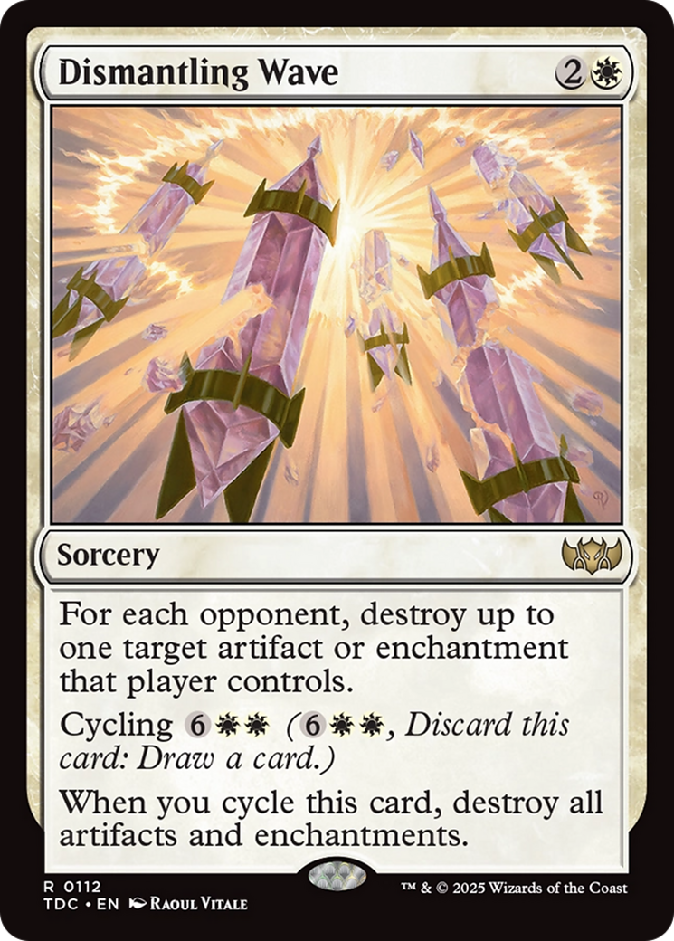 Dismantling Wave [Tarkir: Dragonstorm Commander] | Good Games North