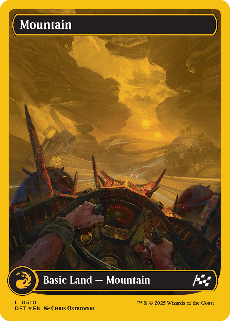 Mountain (0510) (First-Place Foil) [Aetherdrift] | Good Games North