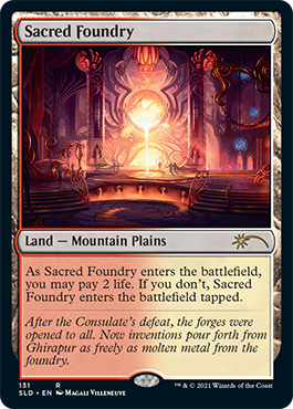 Sacred Foundry [Secret Lair Drop Series] | Good Games North