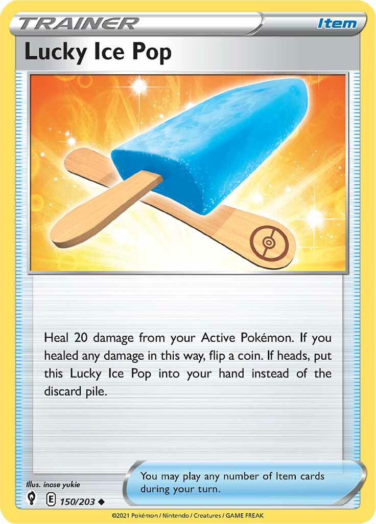 Lucky Ice Pop (150/203) [Sword & Shield: Evolving Skies] | Good Games North