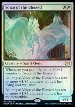 Voice of the Blessed [Innistrad: Crimson Vow Prerelease Promos] | Good Games North