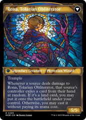 Rona, Herald of Invasion // Rona, Tolarian Obliterator (Showcase Planar Booster Fun) [March of the Machine] | Good Games North