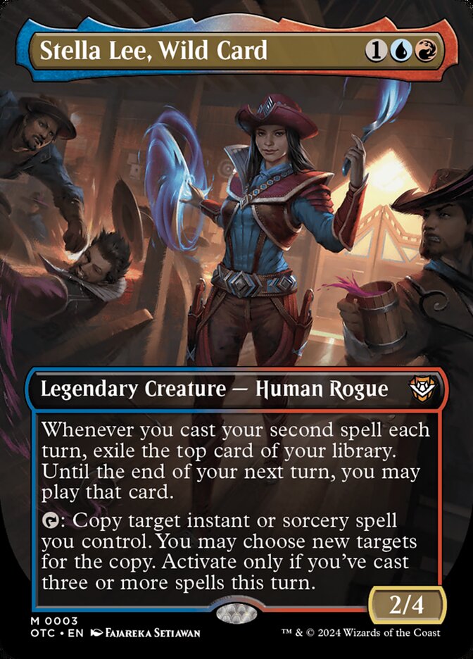 Stella Lee, Wild Card 3 (Commander: Outlaws of Thunder Junction)  - Foil | Good Games North