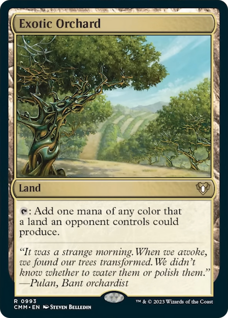 Exotic Orchard [Commander Masters] | Good Games North
