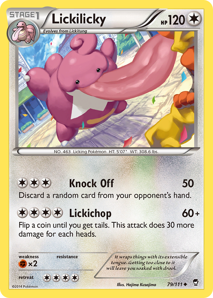 Lickilicky (79/111) [XY: Furious Fists] | Good Games North