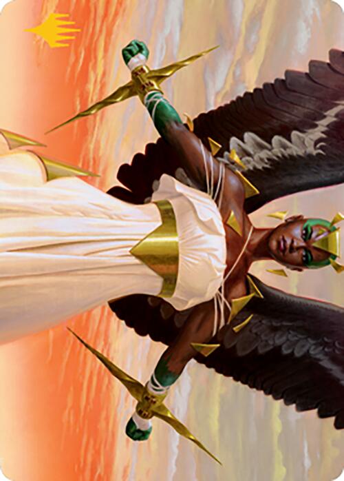 Glorious Enforcer Art Card (Gold-Stamped Signature) [Modern Horizons 2 Art Series] | Good Games North