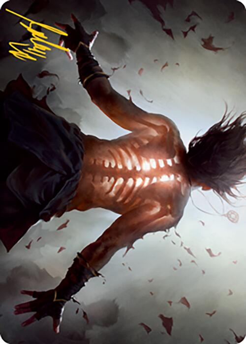 Piercing Rays Art Card (Gold-Stamped Signature) [Modern Horizons 2 Art Series] | Good Games North