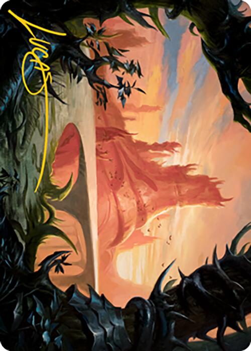 Slagwoods Bridge Art Card (Gold-Stamped Signature) [Modern Horizons 2 Art Series] | Good Games North