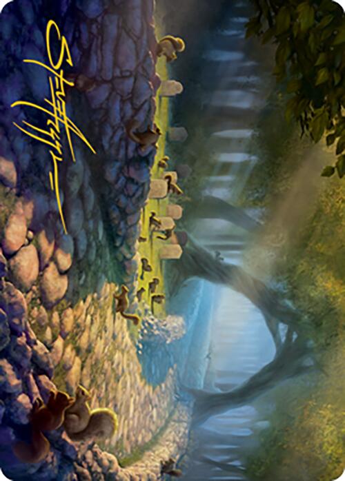 Squirrel Sanctuary Art Card (Gold-Stamped Signature) [Modern Horizons 2 Art Series] | Good Games North