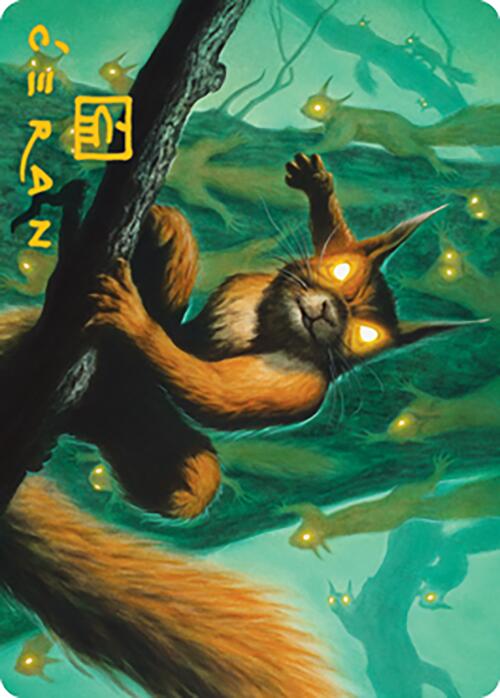 Chatterstorm Art Card (Gold-Stamped Signature) [Modern Horizons 2 Art Series] | Good Games North