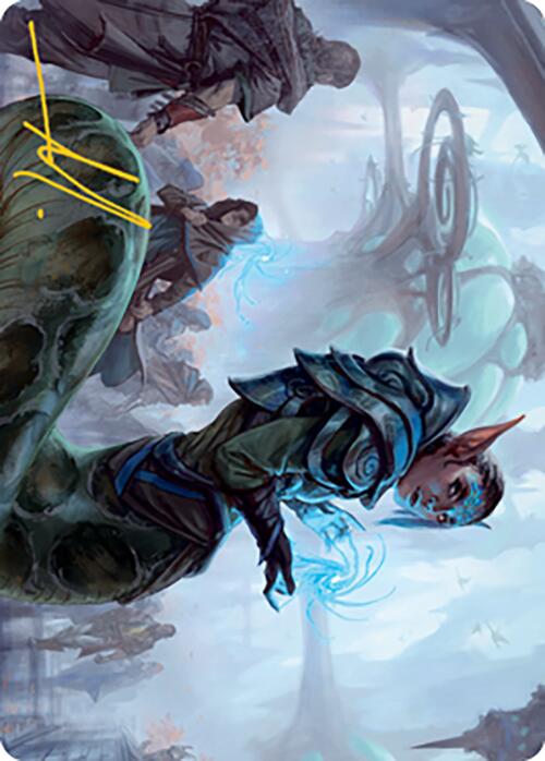 Lonis, Cryptozoologist Art Card (Gold-Stamped Signature) [Modern Horizons 2 Art Series] | Good Games North