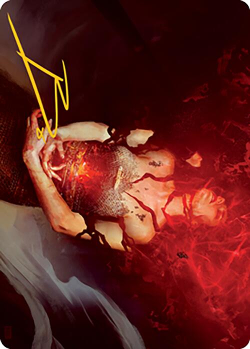 Flay Essence Art Card (Gold-Stamped Signature) [Modern Horizons 2 Art Series] | Good Games North