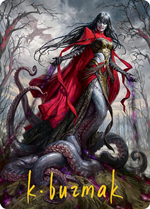 Geyadrone Dihada Art Card (54) (Gold-Stamped Signature) [Modern Horizons 2 Art Series] | Good Games North