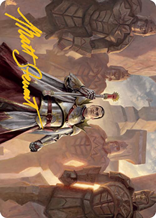 General Ferrous Rokiric Art Card (Gold-Stamped Signature) [Modern Horizons 2 Art Series] | Good Games North