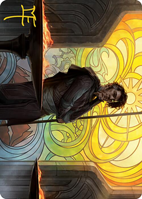 Garth One-Eye Art Card (Gold-Stamped Signature) [Modern Horizons 2 Art Series] | Good Games North