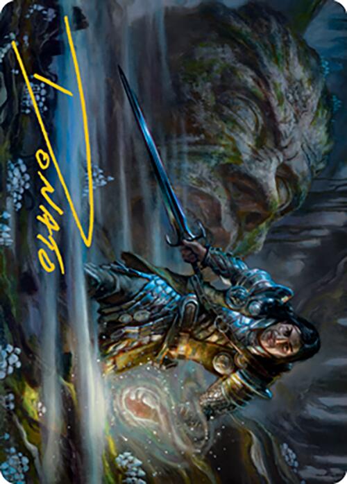 Carth the Lion Art Card (Gold-Stamped Signature) [Modern Horizons 2 Art Series] | Good Games North