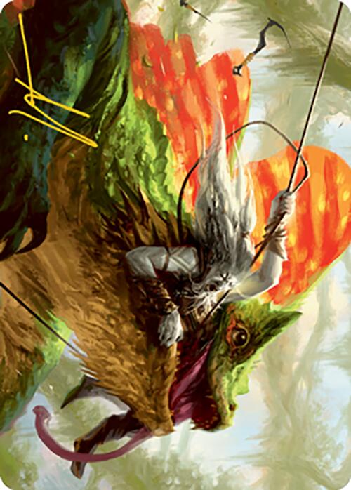 Captured by Lagacs Art Card (Gold-Stamped Signature) [Modern Horizons 2 Art Series] | Good Games North