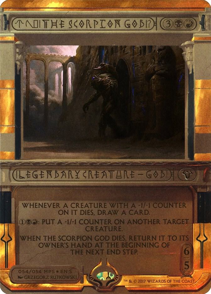 The Scorpion God 54/54 (Masterpiece Series: Amonkhet Invocations)  - Foil | Good Games North