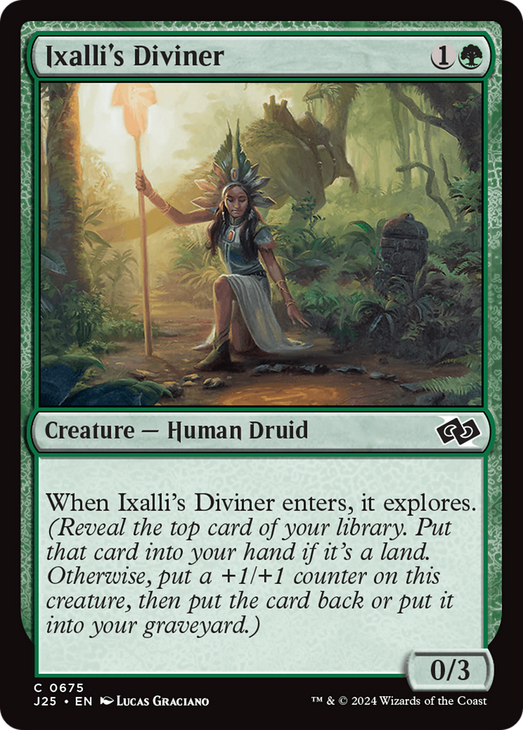 Ixalli's Diviner [Foundations Jumpstart] | Good Games North