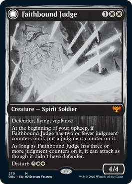 Faithbound Judge // Sinner's Judgment [Innistrad: Double Feature] | Good Games North