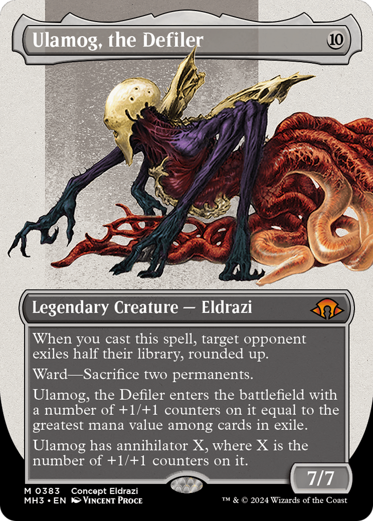 Ulamog, the Defiler (Borderless) [Modern Horizons 3] | Good Games North