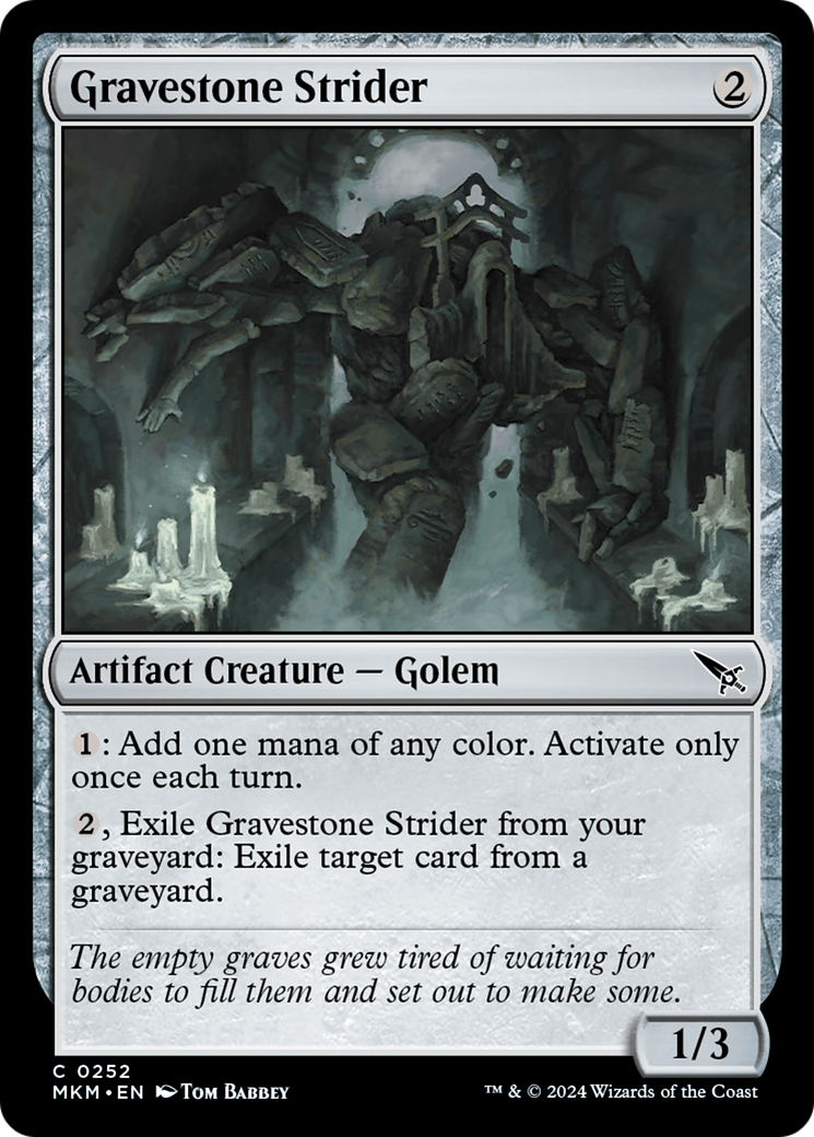 Gravestone Strider [Murders at Karlov Manor] | Good Games North