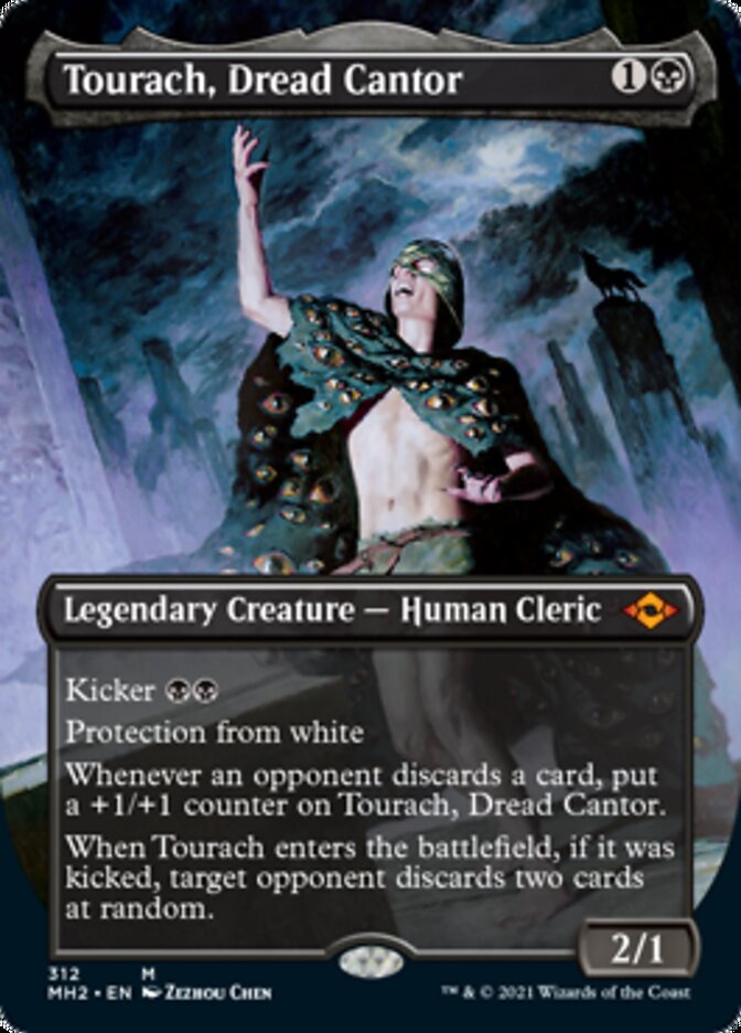 Tourach, Dread Cantor (Borderless Alternate Art) [Modern Horizons 2] | Good Games North