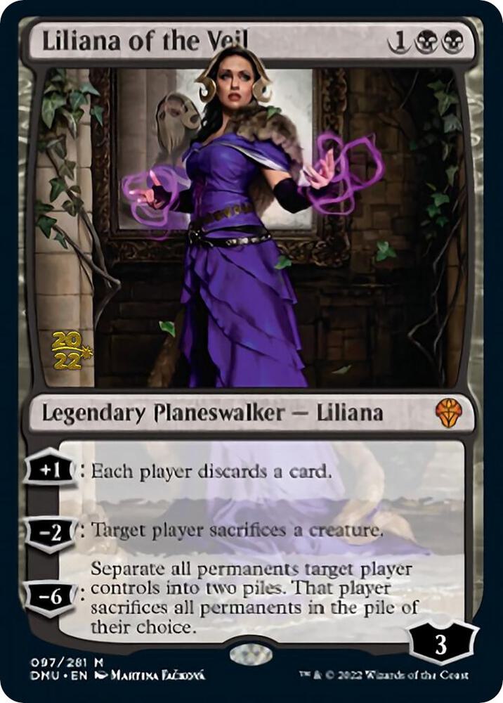 Liliana of the Veil (Prerelease Cards)  - Foil | Good Games North