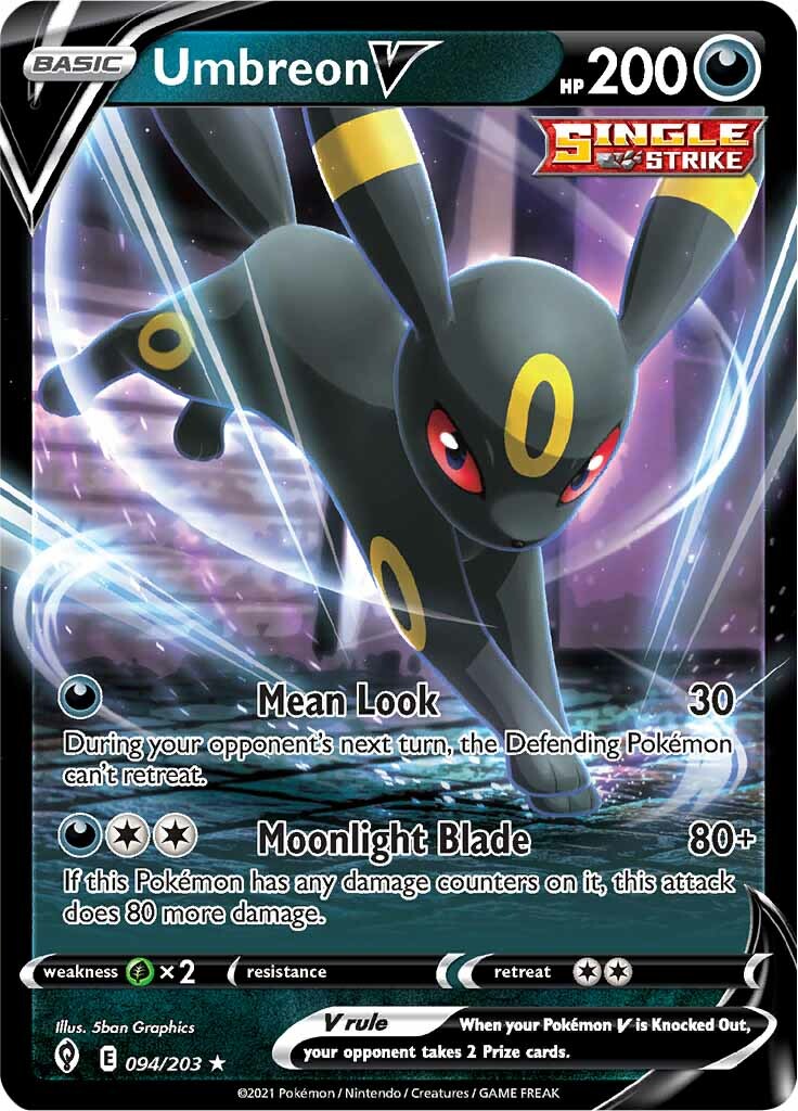 Umbreon V (094/203) [Sword & Shield: Evolving Skies] | Good Games North