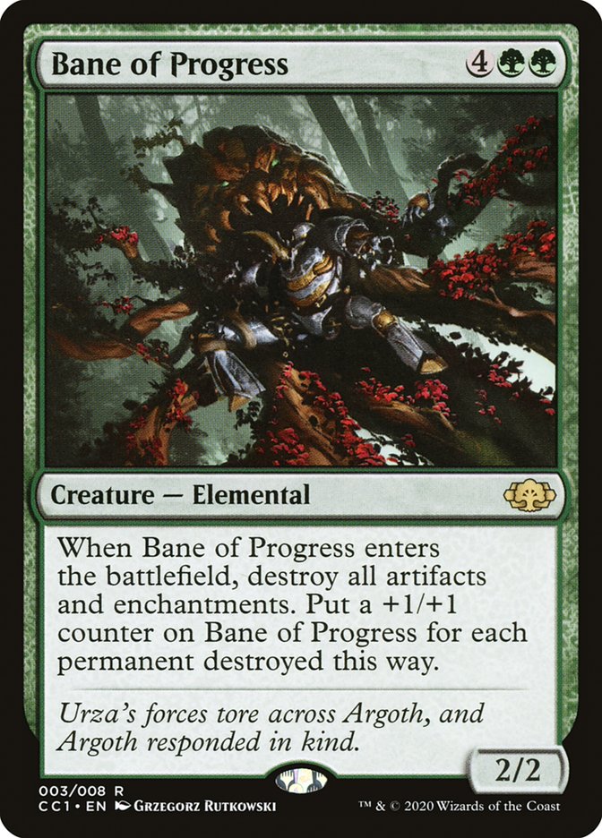 Bane of Progress (Commander Collection: Green)  | Good Games North