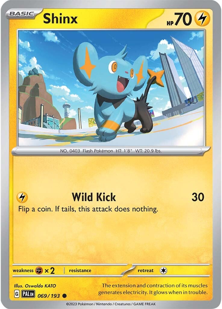 Shinx (069/193) [Scarlet & Violet: Paldea Evolved] | Good Games North