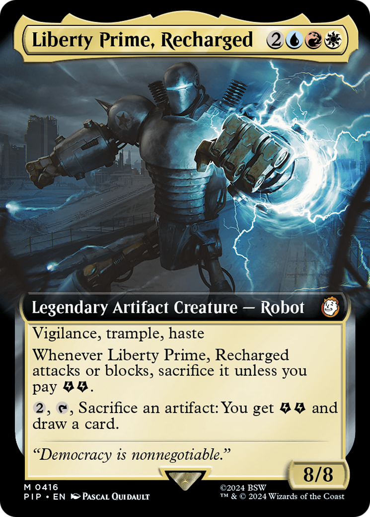 Liberty Prime, Recharged (Extended Art) [Fallout] | Good Games North